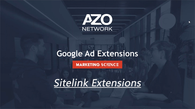 Google Ads Sitelink Extensions How to Video