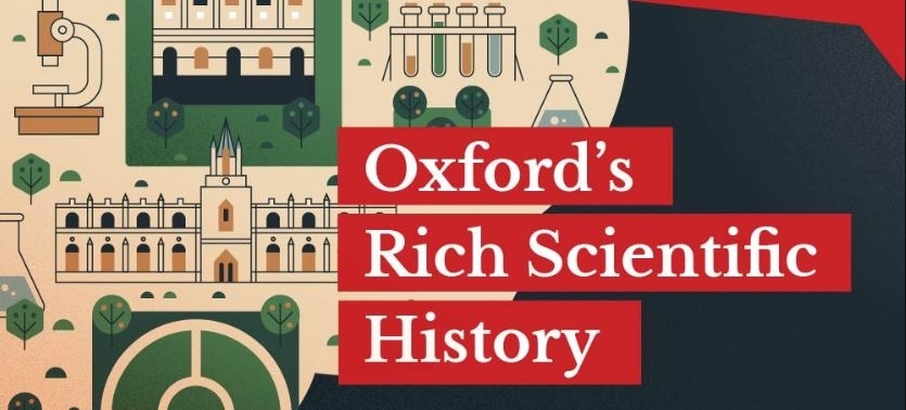 History of science engineering in Oxford infographic