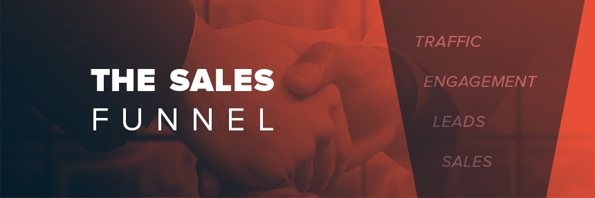 Lead generation for the sales funnel
