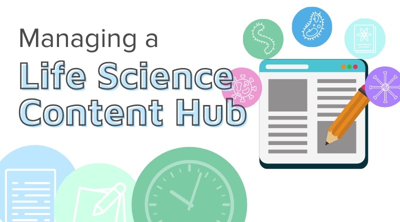 Managing a Life Science Content Marketing Hub